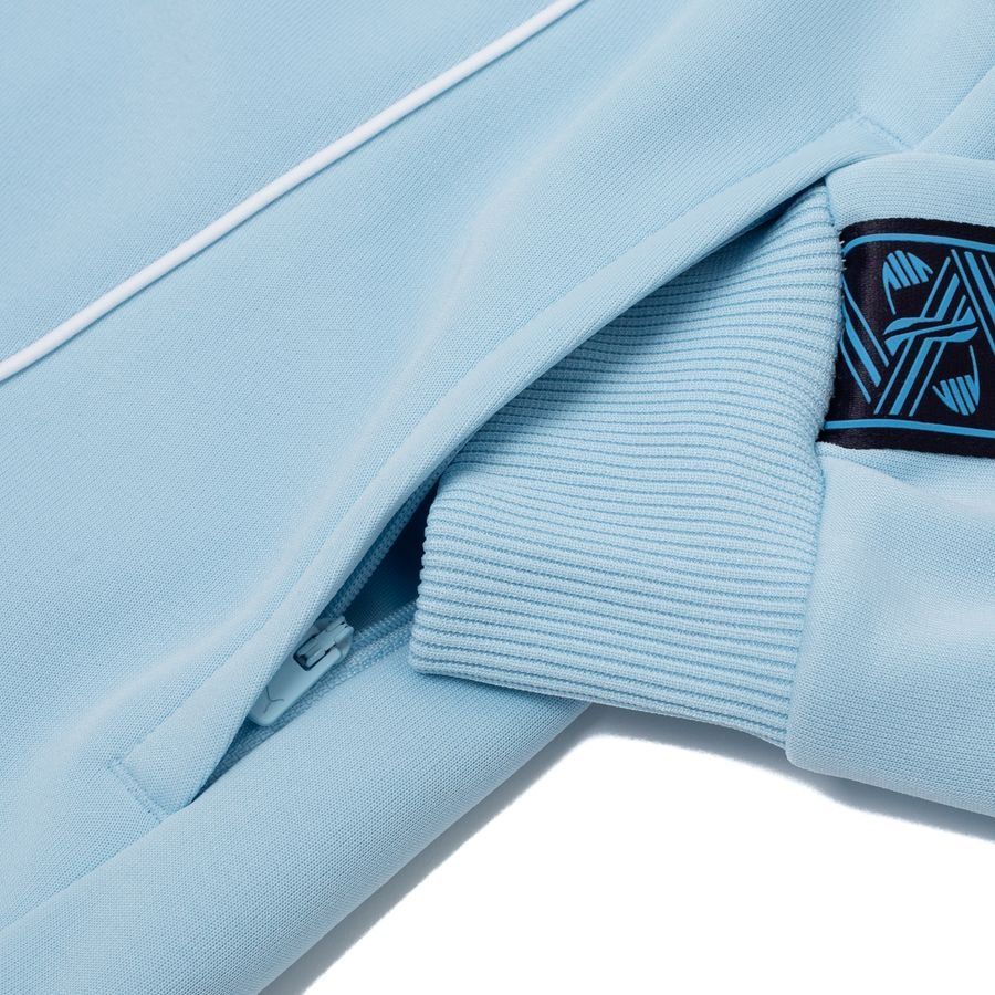 Manchester City Track Jacket King Anthem - Silver Sky/Deep Navy - Men's-SoccerKits Hub | Buy Soccer Jerseys Online